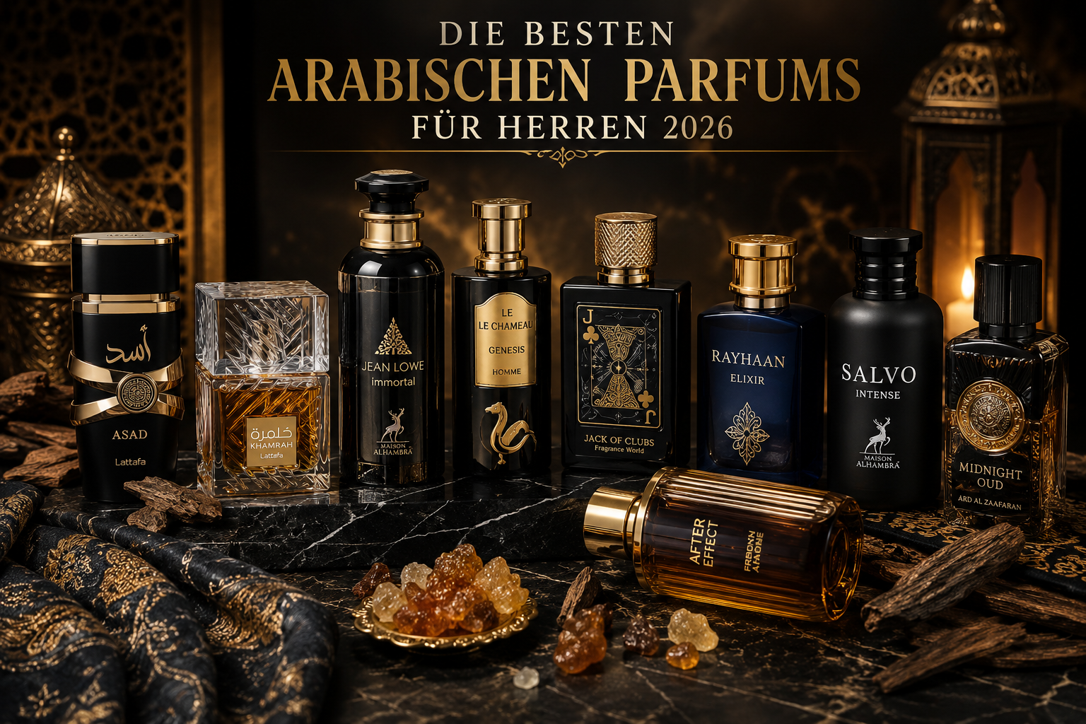 Die besten arabischen Parfums für Herren 2026