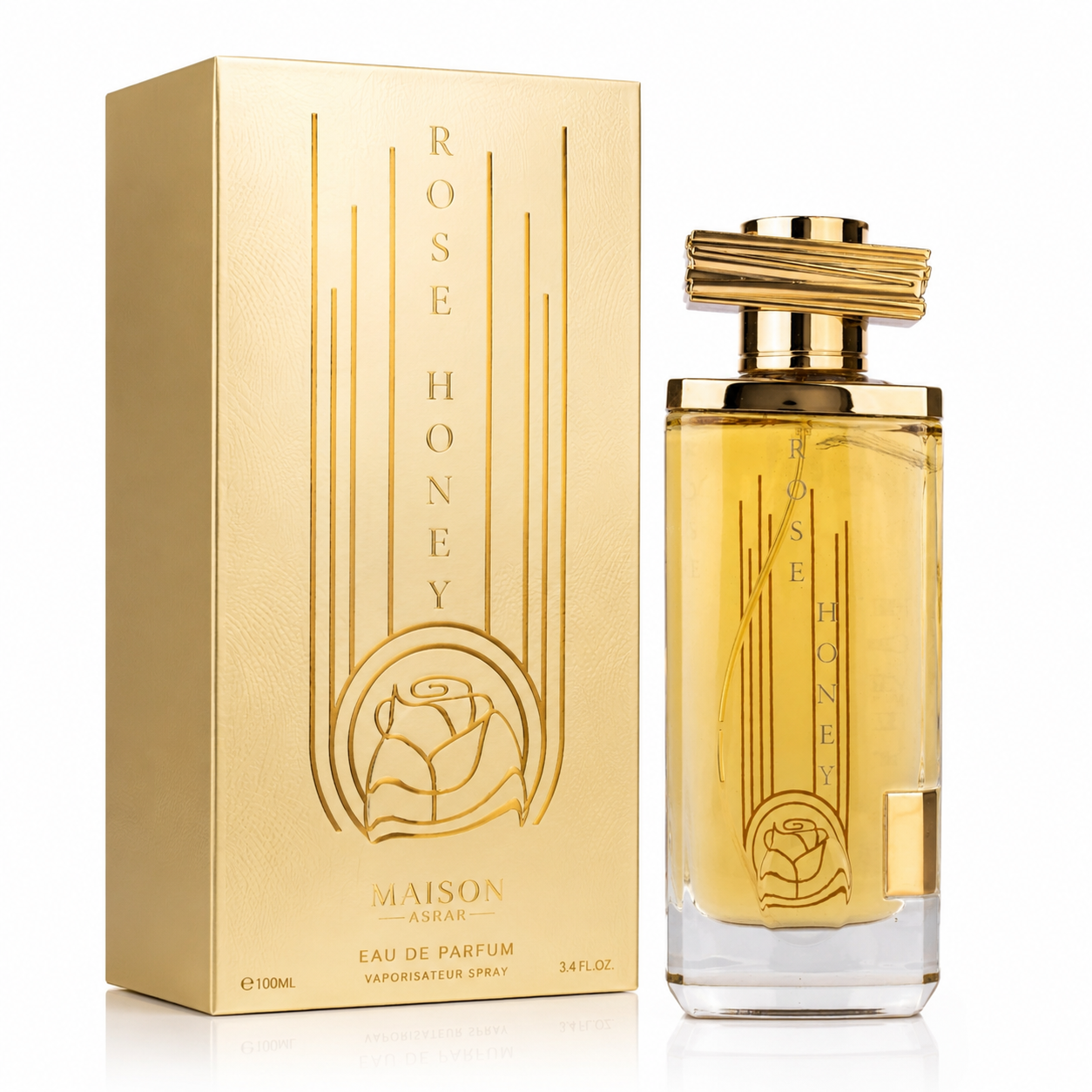 Maison Asrar Rose Honey Eau de Parfum Damen 110 ml 