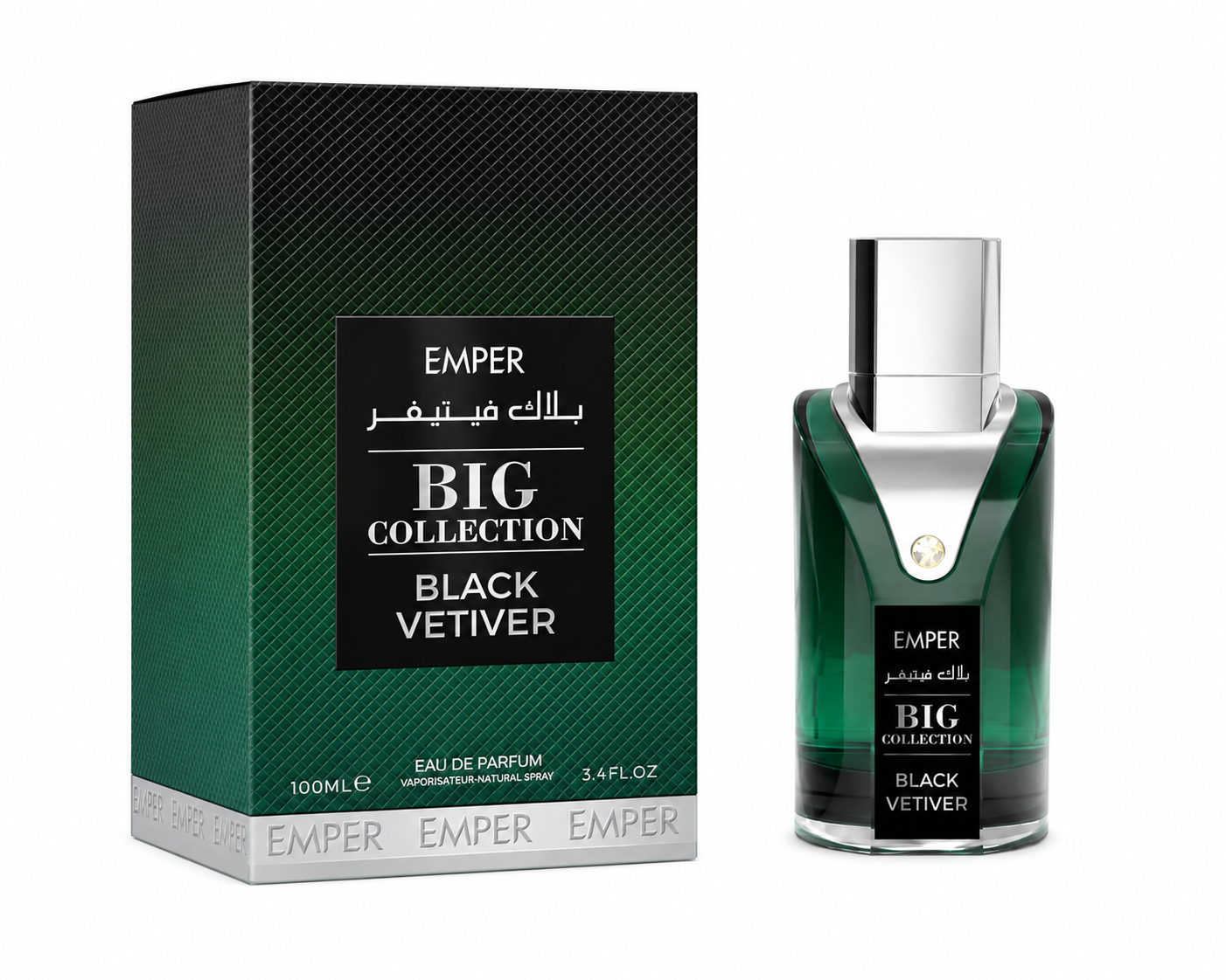 Emper Big Collection Black Vetiver Woda perfumowana unisex 100 ml