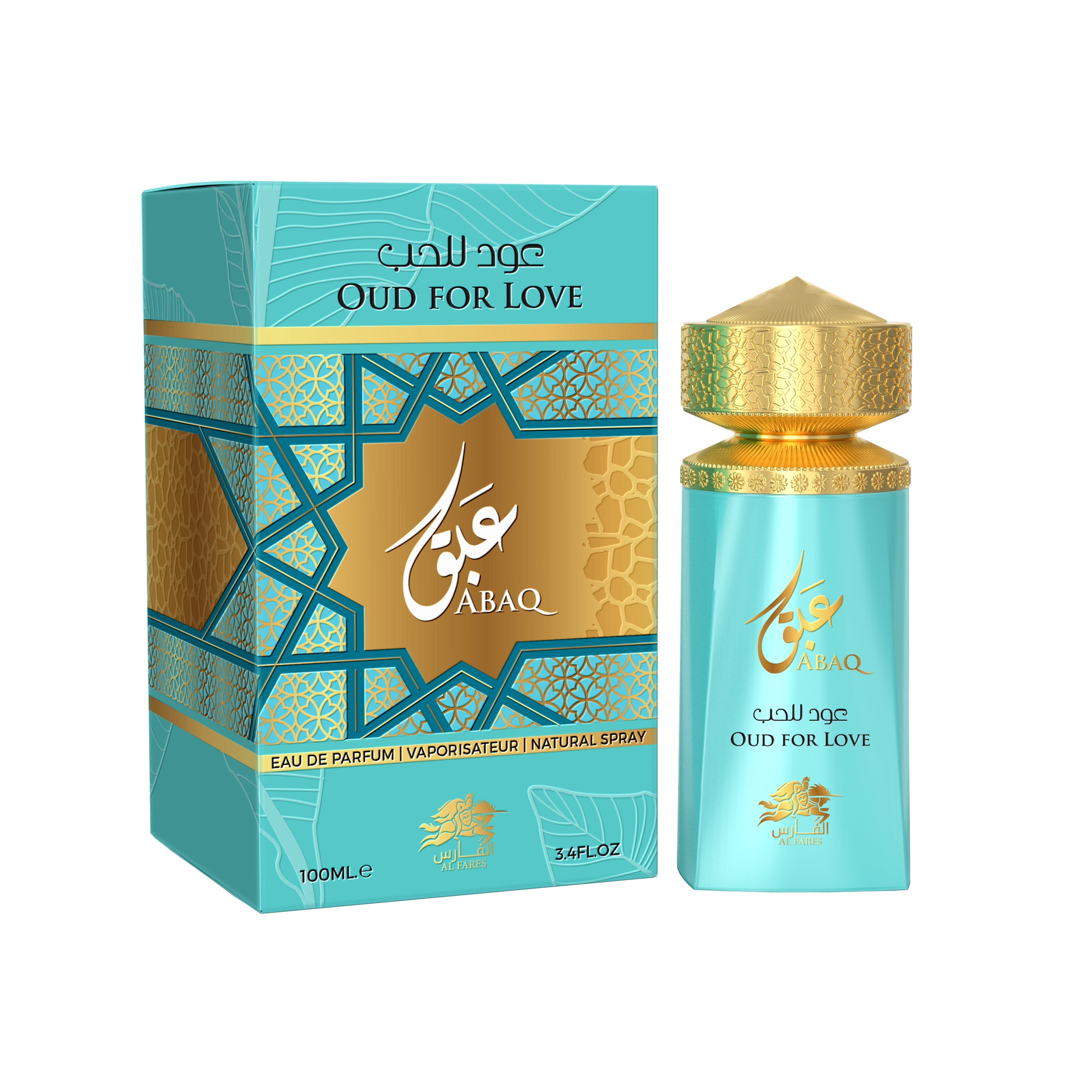 Al Fares Abaq Oud For Love &nbsp;Eau de Parfum 100ml