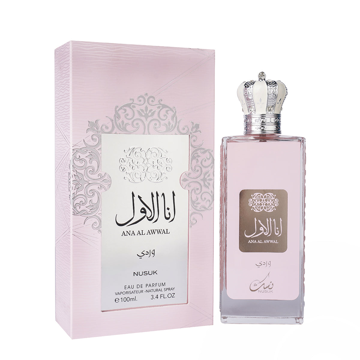 Nusuk Ana Al Awwal Pink Eau de Parfum 100 Riiffs
