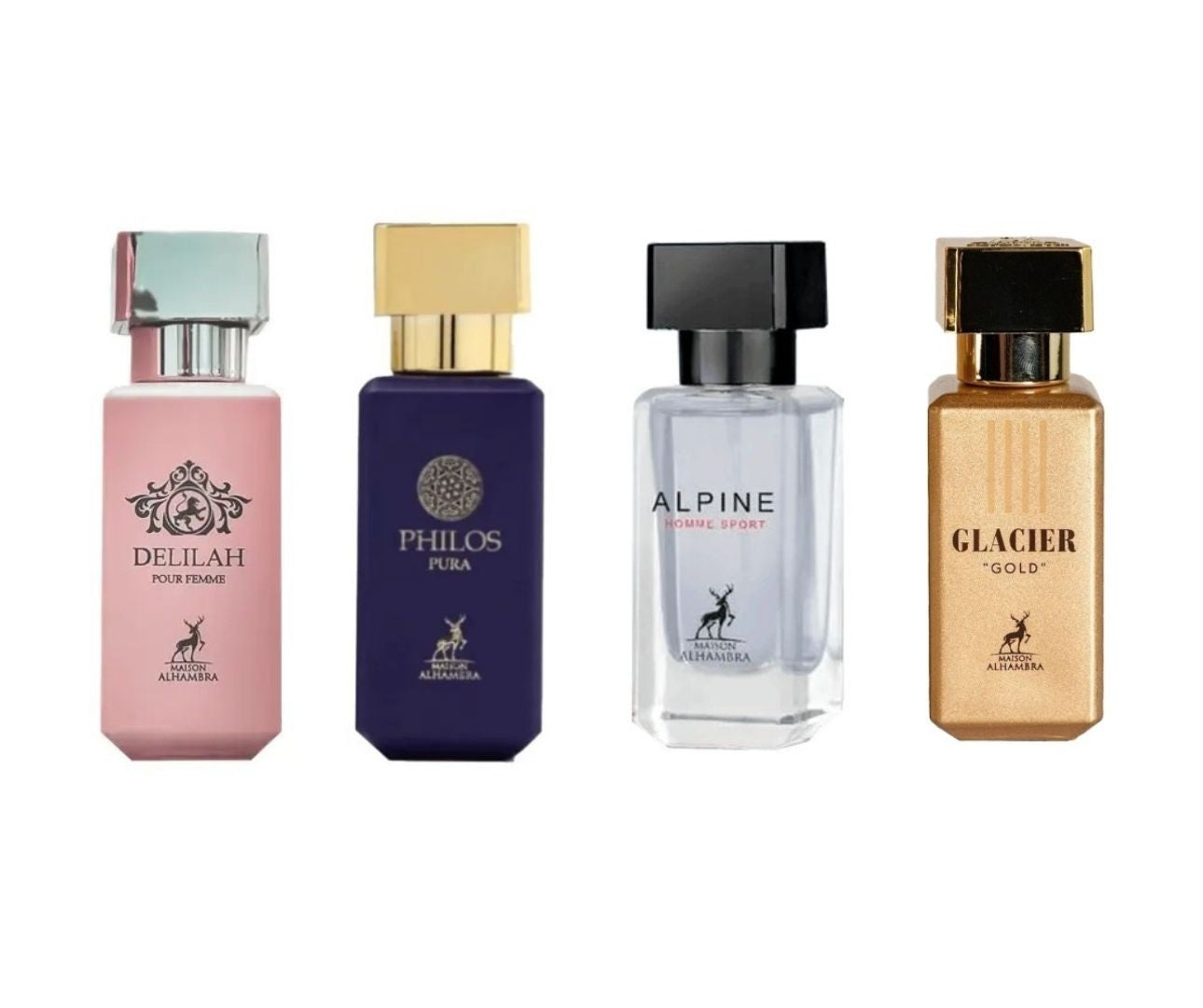 Maison Alhambra/Delilah, Philos Pura, Alphine Home Sport & Glacier Gold 30 ML - BEAUTY PLATZ 