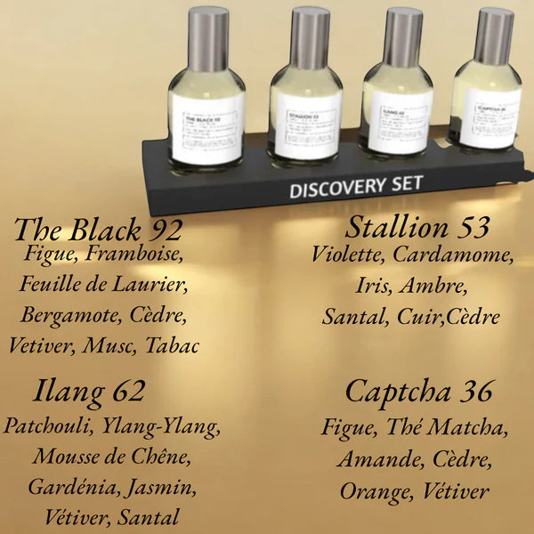 Emper 30ML Stallion 53/ 30ML The Black 92/ 30ML Ilang 62/ 30ML Captcha - 30ML