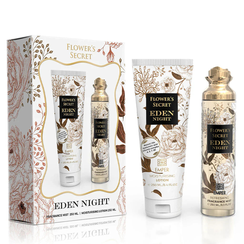 Emper Gift Set Flower'S Secret Eden Night - BEAUTY PLATZ