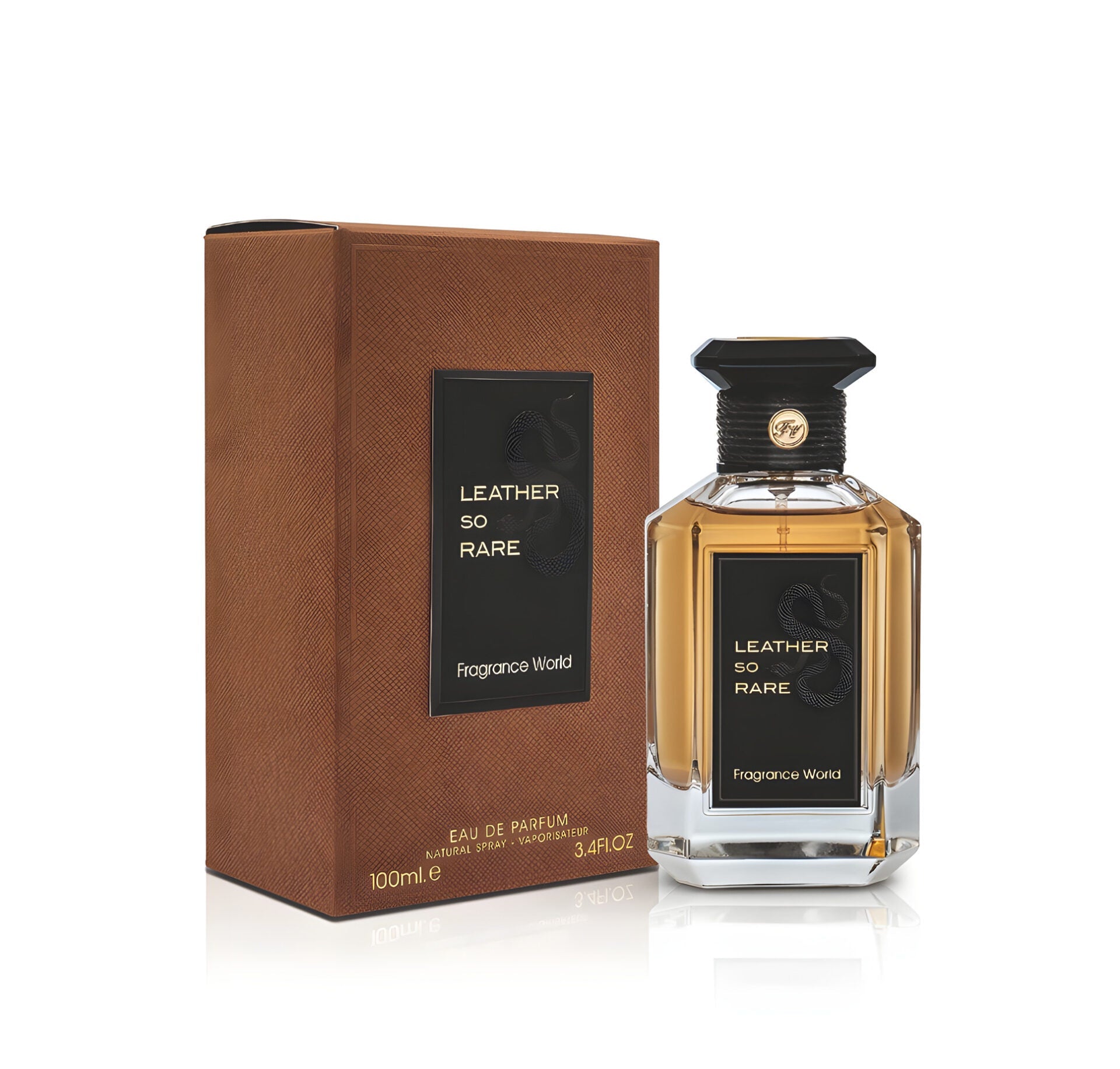 Fragrance World Leather so Rare Eau de Parfum 100ml 