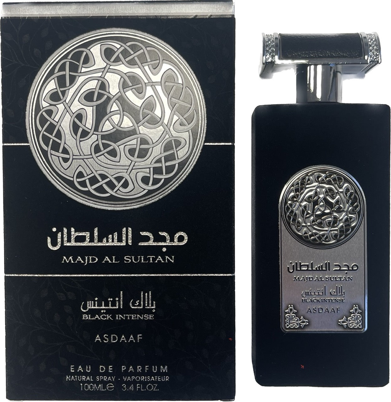 Lattafa Parfüm Majd Al Sultan Black Intense Eau de Parfum 100ml