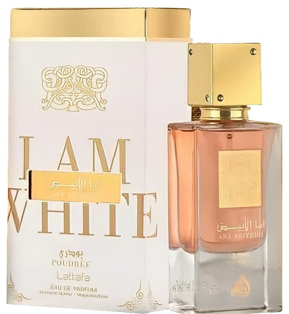 Entdecken Sie Lattafa Ana Abiyedh Poudree, ein elegantes, pudriges Parfum für Damen. Ein cremiger und langanhaltender Duft mit Moschus, Rose und Vanille. Jetzt online bei BPlatz.de kaufen.