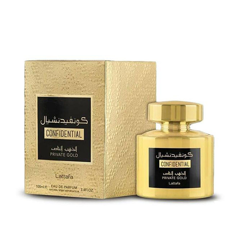 Lattafa Parfum Confidential Gold Eau de Parfum 100ml