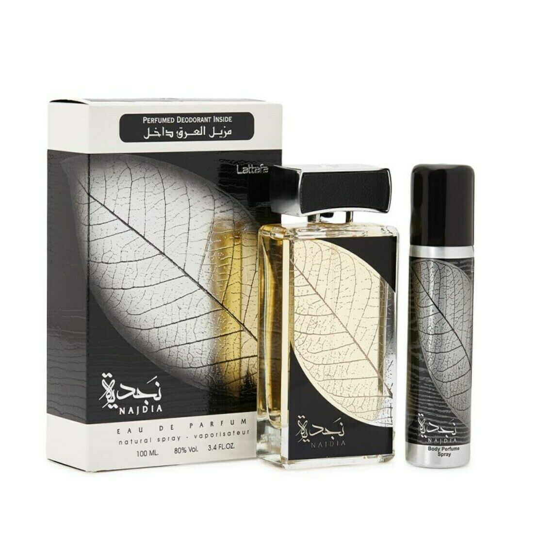 Lattafa Parfum Najdia Eau de Parfum 100ml + Deodorant