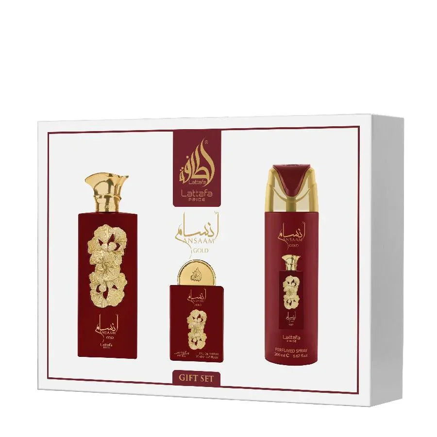 Lattafa Pride/Ansaam Gold GIFTSET Eau de Parfum 100 ml - BEAUTY PLATZ