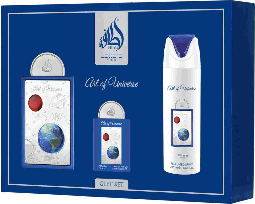 Lattafa Pride/Giftset Art of Universe Eau de Parfum+Deo
