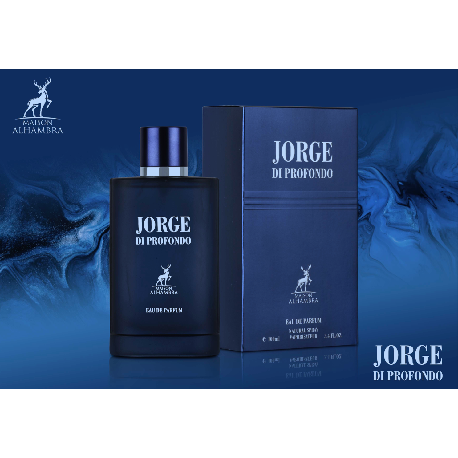 Maison Alhambra Perfume Jorge Di PROFONDO Eau de Parfum 100ml