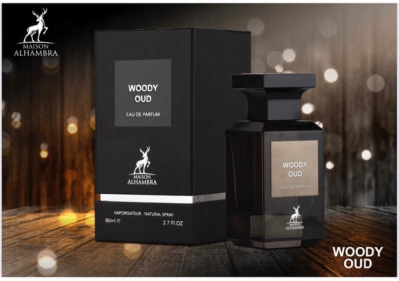 Maison Alhambra Parfum Dark Aoud  Eau de Parfum 80ml (XL)