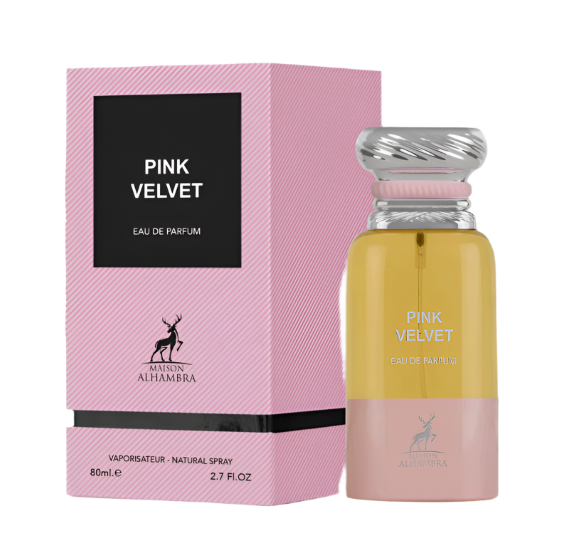 Maison Alhambra Parfum Pink Velvet (Rose Petals)  Eau de Parfum 80 ML (XL)