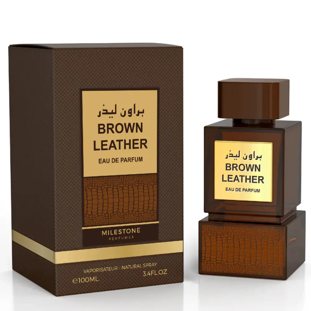 Milestone  Brown Leather Eau de Parfum 100ml Milestone