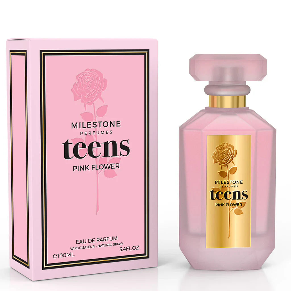 Milestone Teens Pink Flower Eau de Parfum 100ml - BEAUTY PLATZ