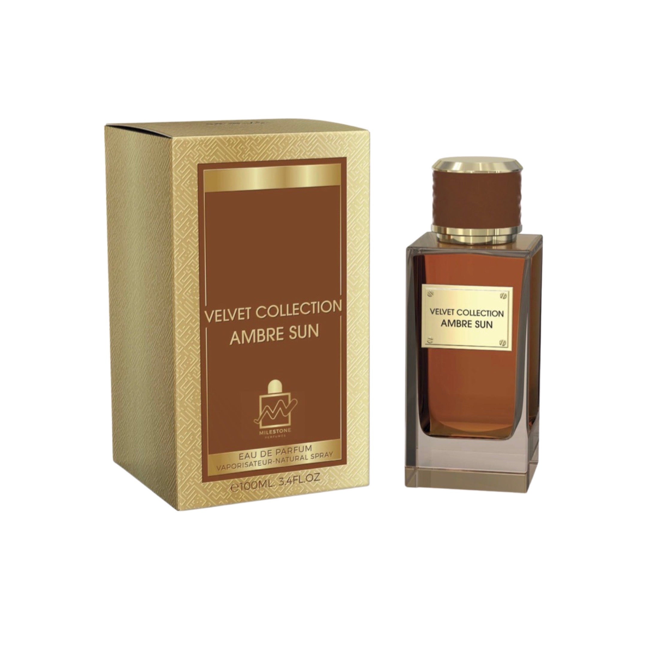 Milestone Velvet Collection Ambre Sun Eau de Parfum 100ml