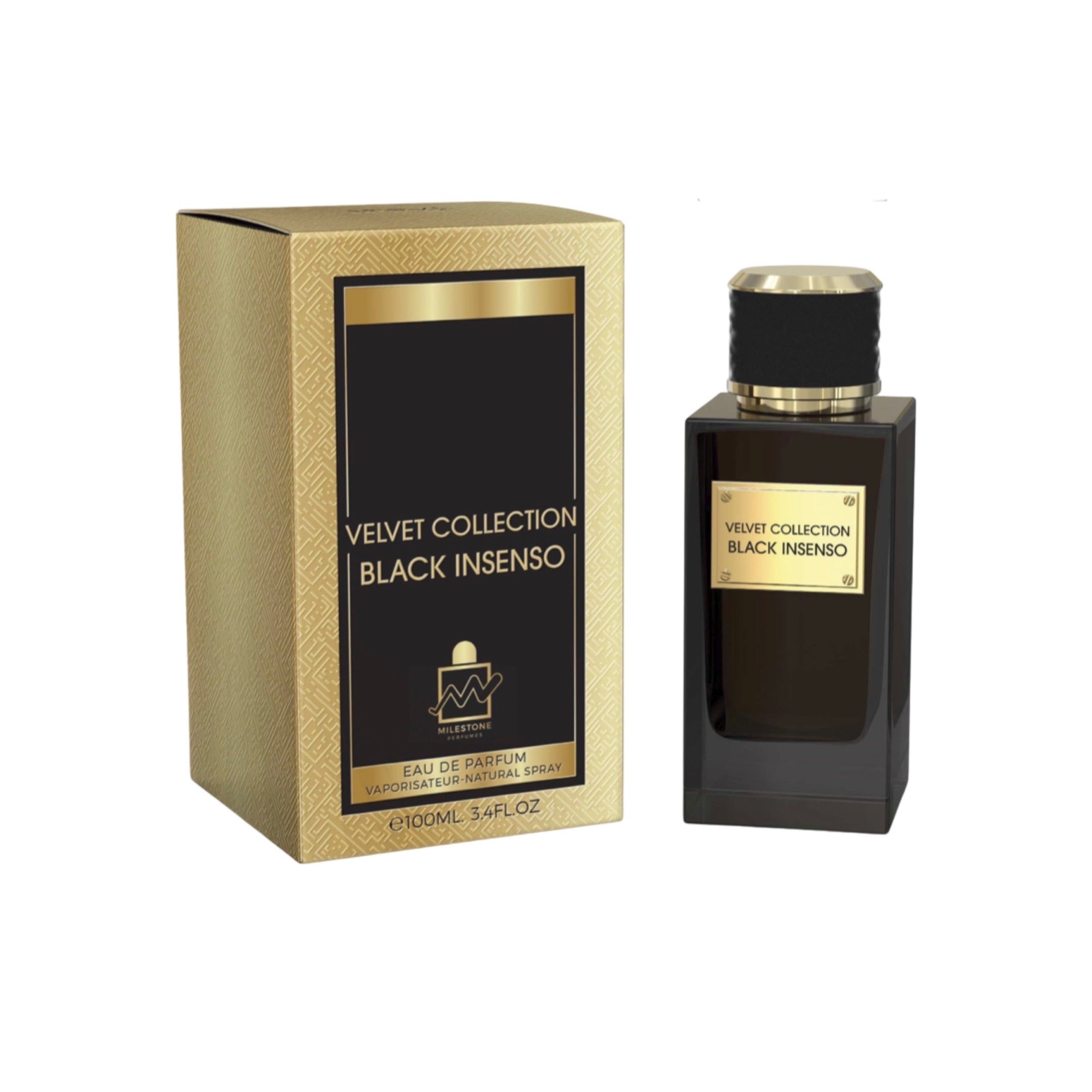 Milestone Velvet Collection Black InsensoEau de Parfum 100ml