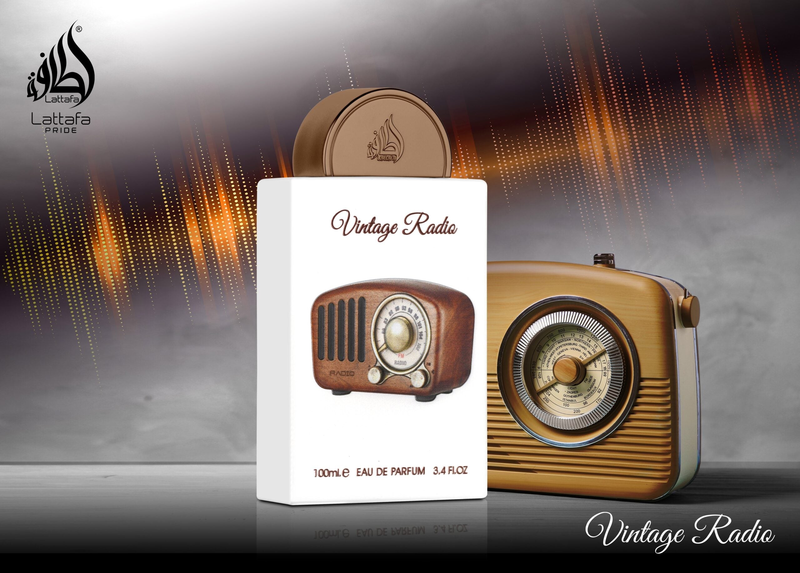 Lattafa Pride Parfüm Vintage Radio Eau de Parfum 100ml - BEAUTY PLATZ
