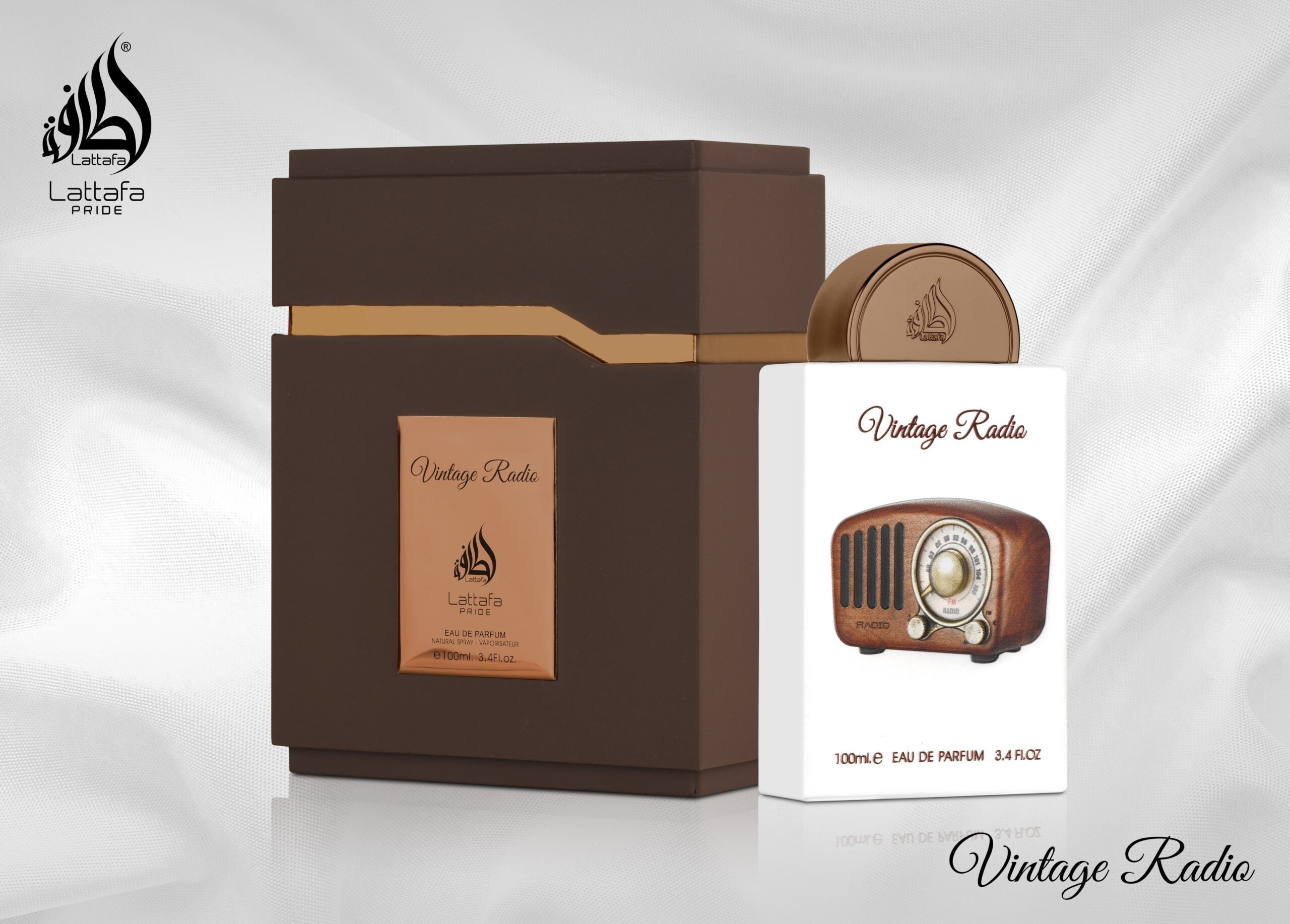 Lattafa Pride Parfüm Vintage Radio Eau de Parfum 100ml - BEAUTY PLATZ