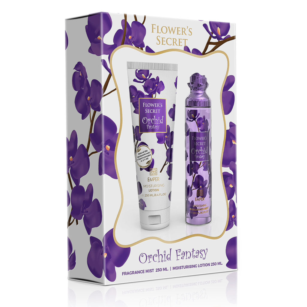 Emper Gift Set Flower'S Secret Orchid Fantasy - gift-set-2-in-1ML - BEAUTY PLATZ