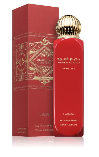 Lattafa Badee Al Oud Sublime All Over Bodyspray 150 ml - BEAUTY PLATZ
