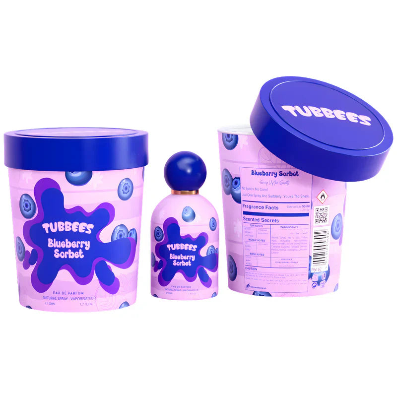 Tubbees Blueberry Sorbet Eau de Parfum 50 ml Tubbees