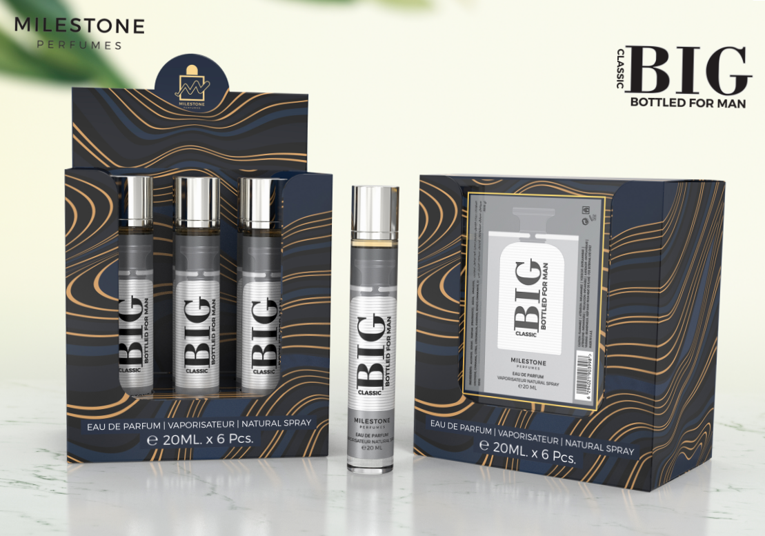 Milestone Big Bottled Classic Eau de Parfum 20ml - BEAUTY PLATZ