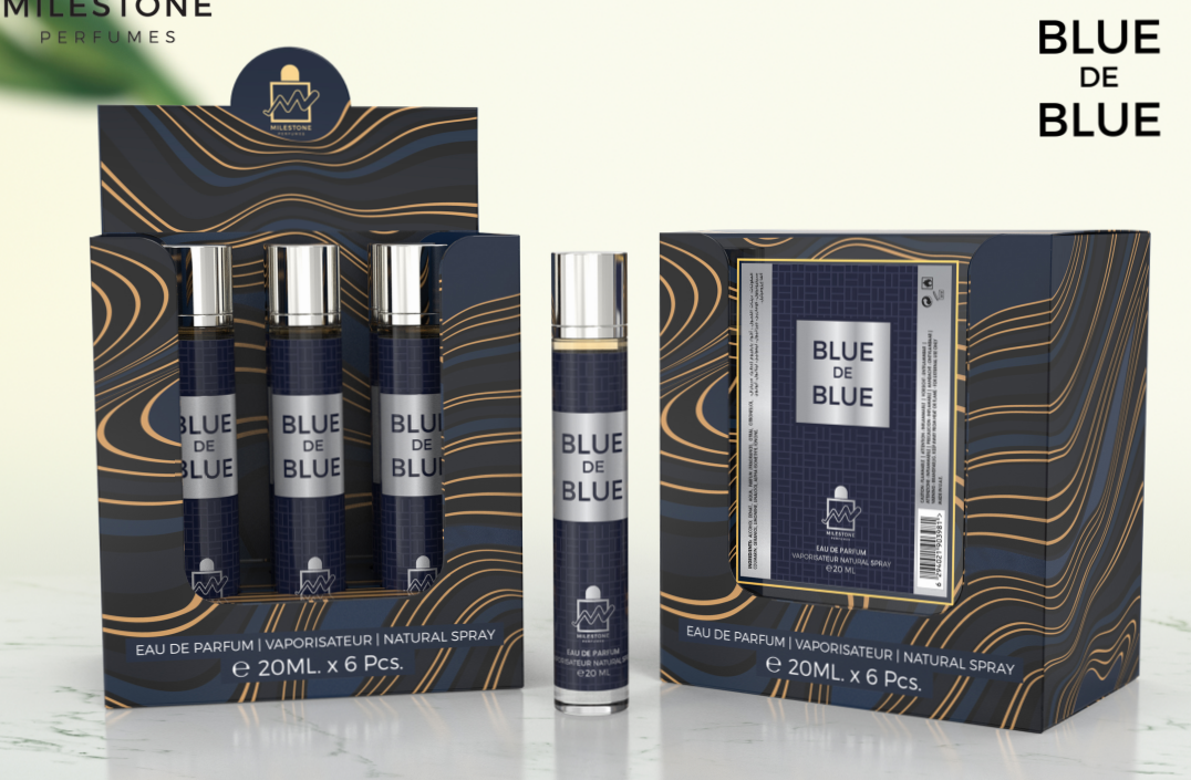 Milestone Blue de Blue Eau de Parfum 20ml - BEAUTY PLATZ