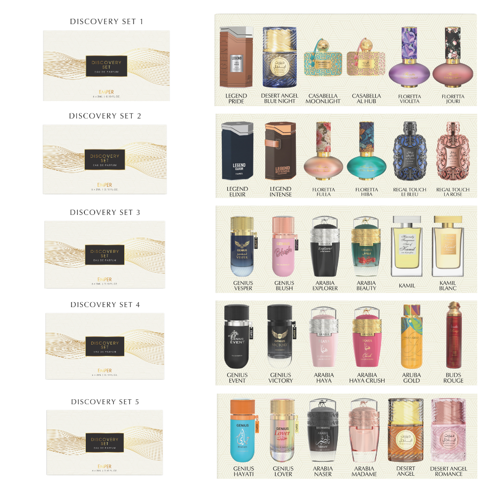 5 x Emper 3ML DISCOVERY SET 5 - BEAUTY PLATZ