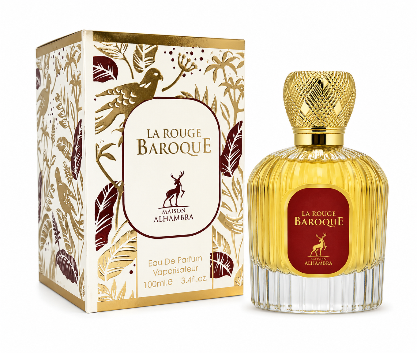Maison Alhambra La Rouge Baroque Eau de Parfum Damen 100 ml