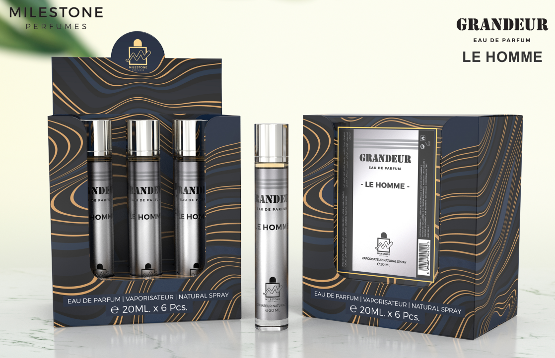 Milestone Grandeur Le Homme Eau de Parfum 20ml - BEAUTY PLATZ