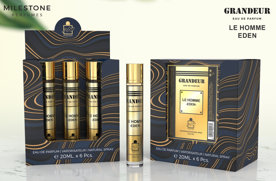 Milestone Grandeur Le Homme Eden Eau de Parfum 20ml - BEAUTY PLATZ