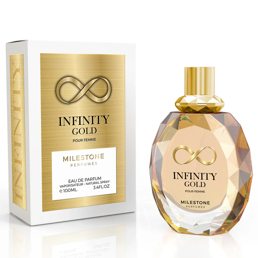 Milestone Infinity Gold Eau de Parfum 100 ml - BEAUTY PLATZ