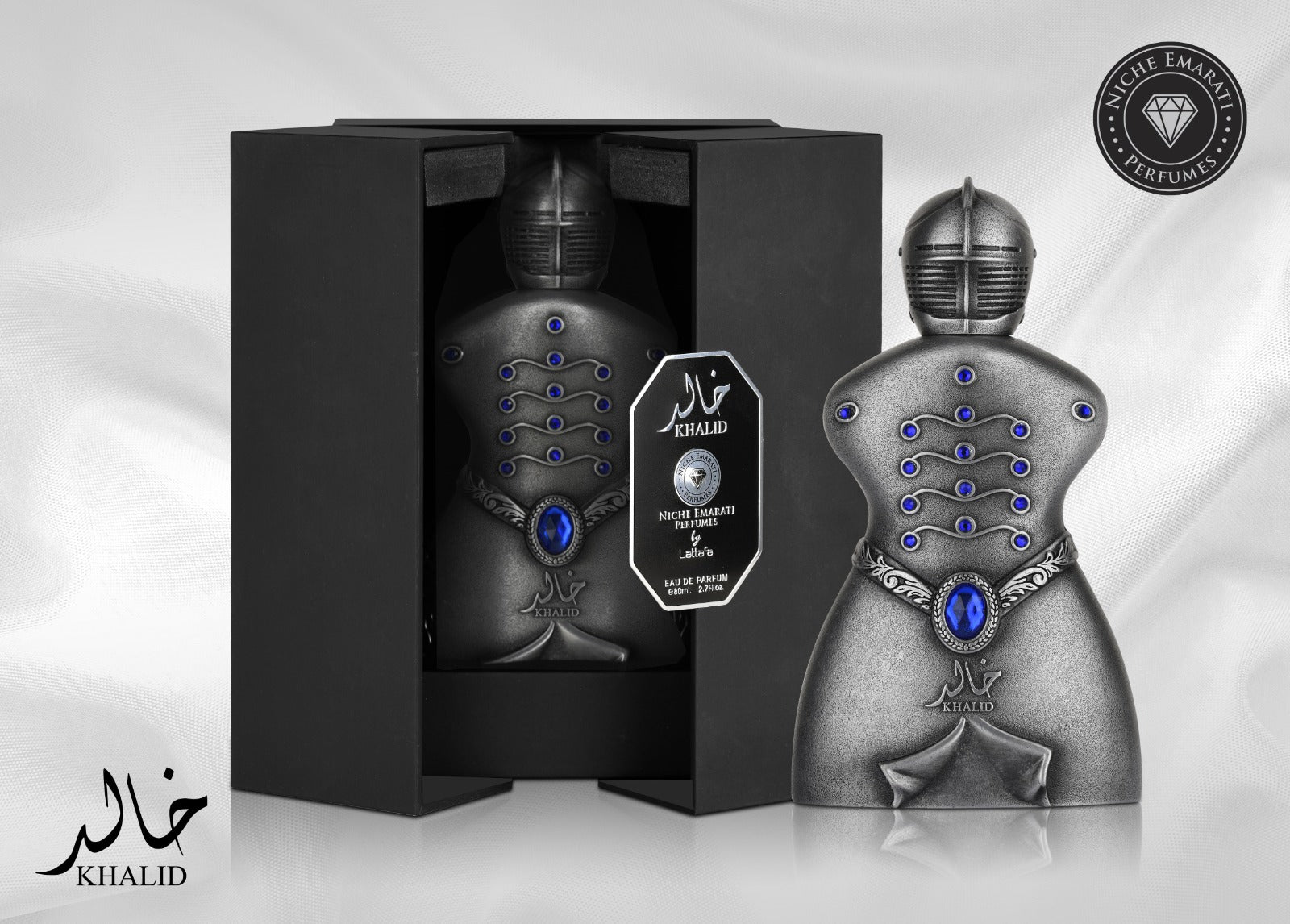 Niche Emarati Perfume Khalid Eau de Parfum 80ml