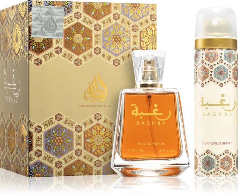 Lattafa Parfüm Raghba + Deo Eau de Parfum 100ml - BEAUTY PLATZ