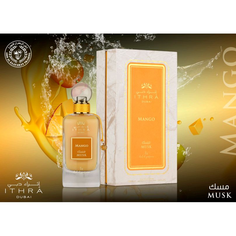 Ard Al Zaafaran Perfume Mango  - Ithra Dubai Musk Eau de Parfum 100 ml - BEAUTY PLATZ