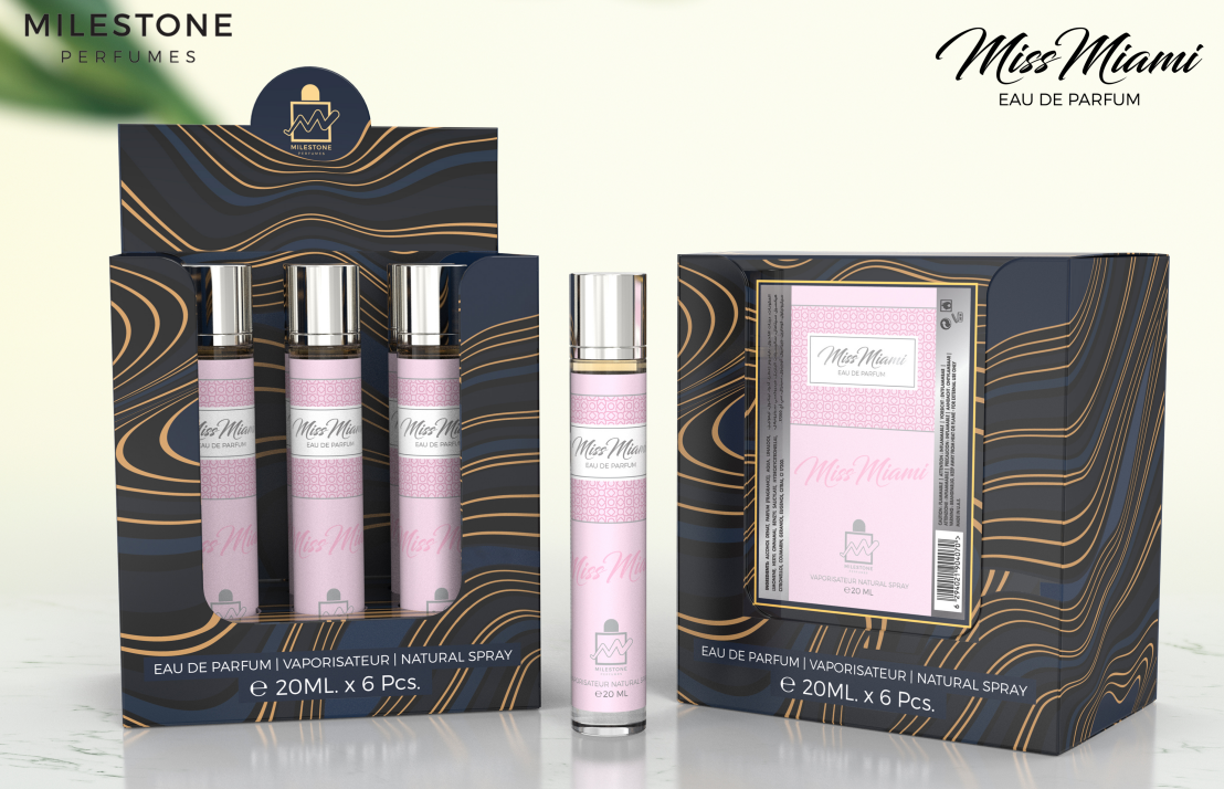 Milestone Miss Miami Eau de Parfum 20ml