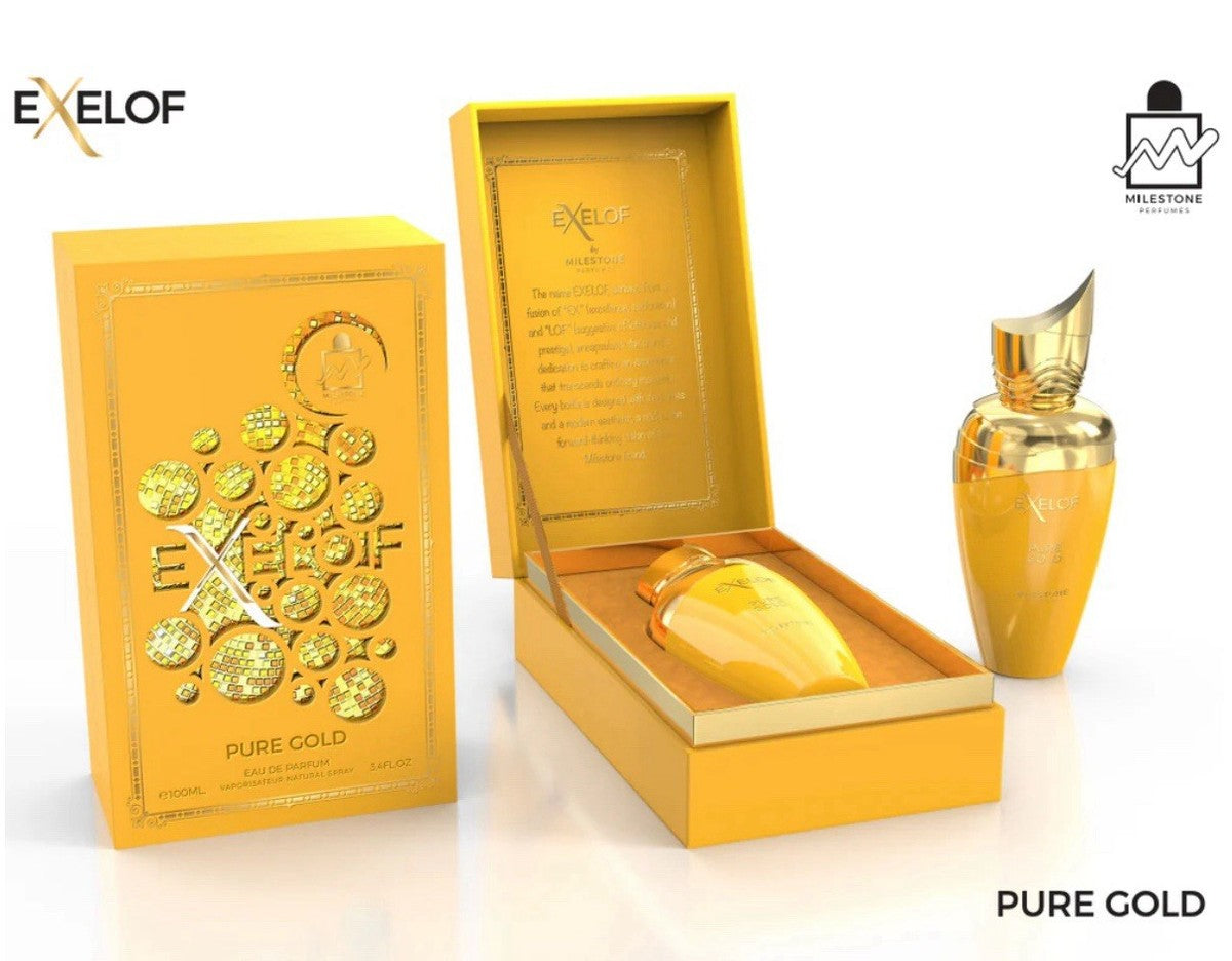 Milestone Exelof Pure Gold  Eau de Parfum 85 ml - BEAUTY PLATZ