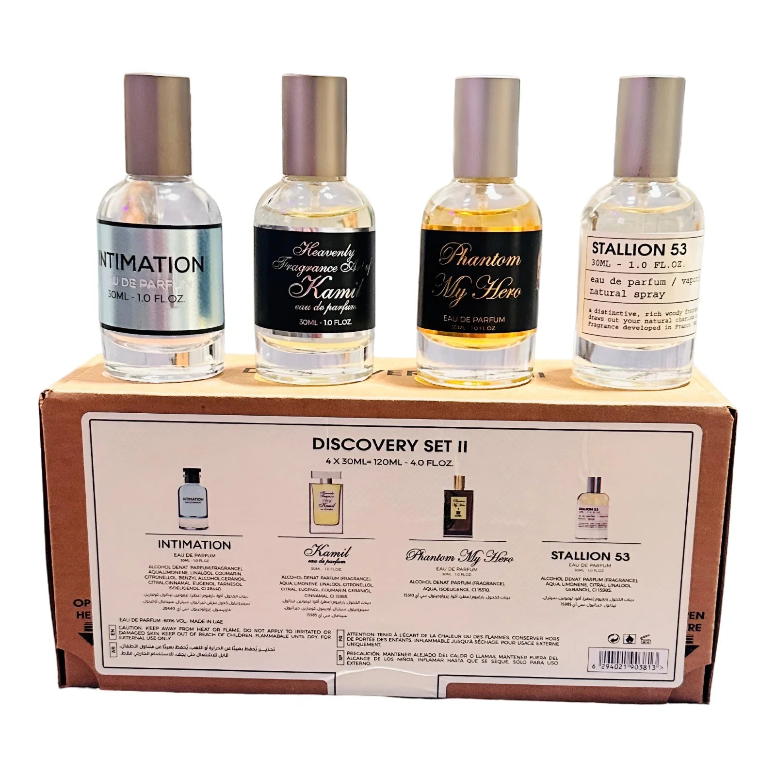 Emper - Intimation - Kamil - Phantom My Hero - Stallion 53 Discovery - Set Eau de Parfum