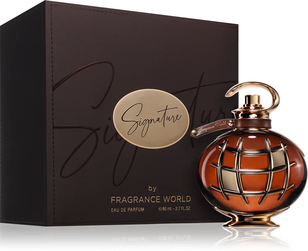 Fragrance World Signature Brown Eau de Parfum 80ml - BEAUTY PLATZ